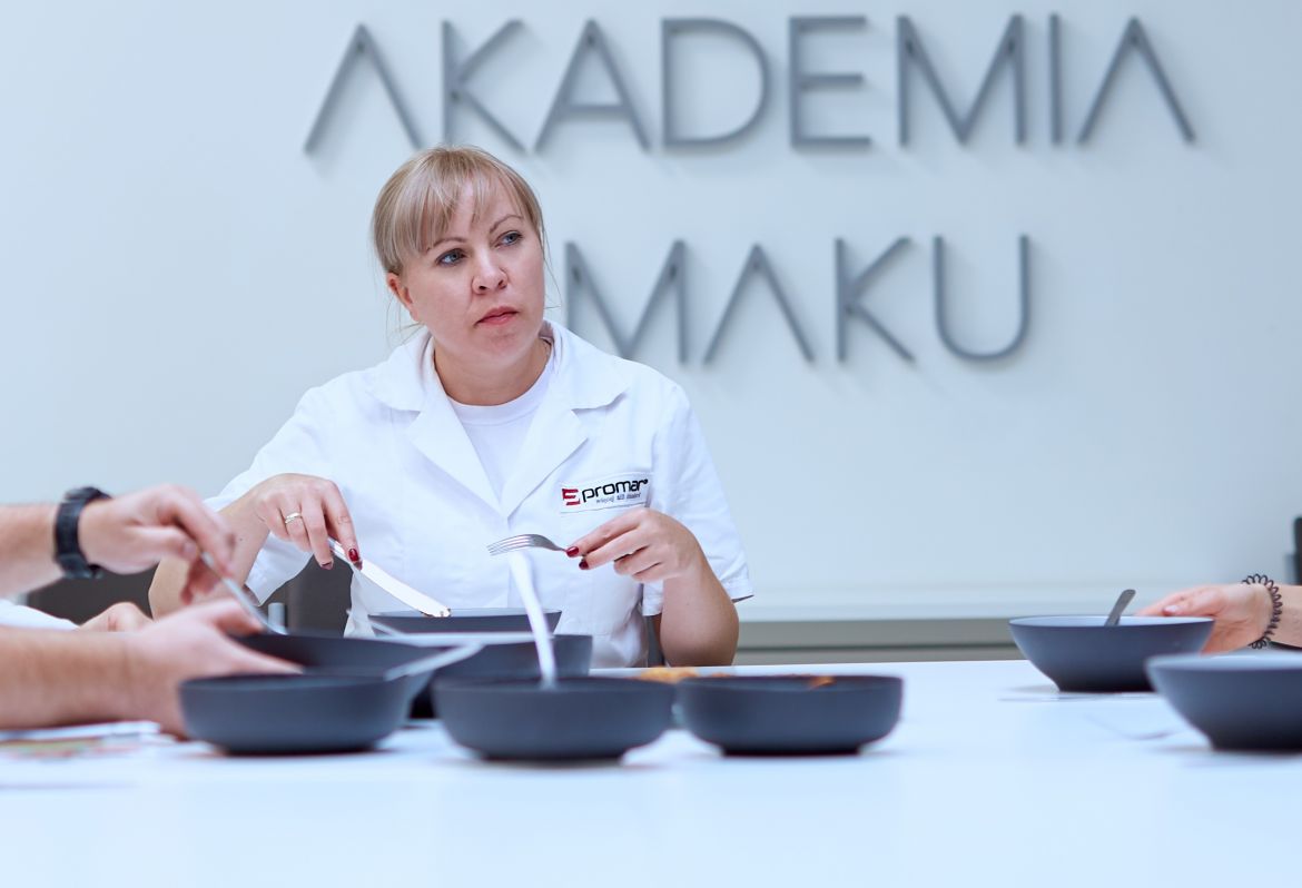 Anna Płachetka Kierownik Działu Rozwoju Smaków w Promar